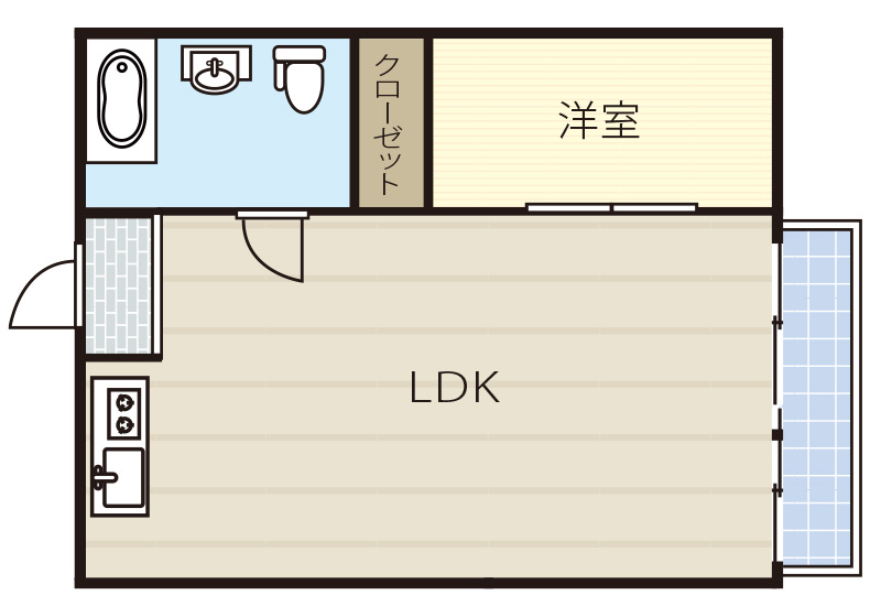 1LDK